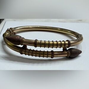 Vintage Textured Cuff Bracelet